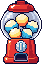 Red gacha machine, the Rigcheck mark